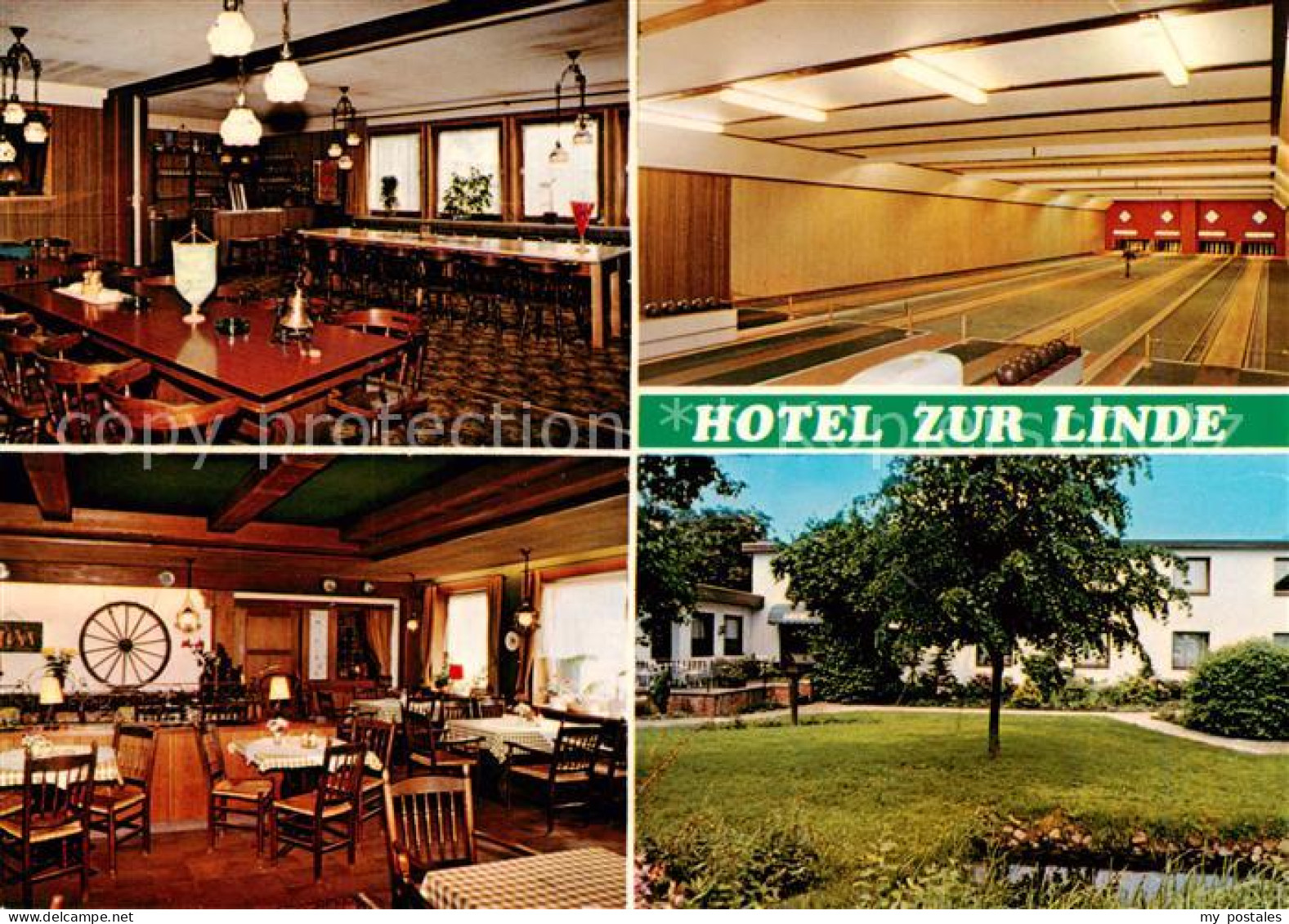 73847946 Hittfeld Hotel Zur Linde Gastraeume Parkt Bowlingbahn Hittfeld - Seevetal