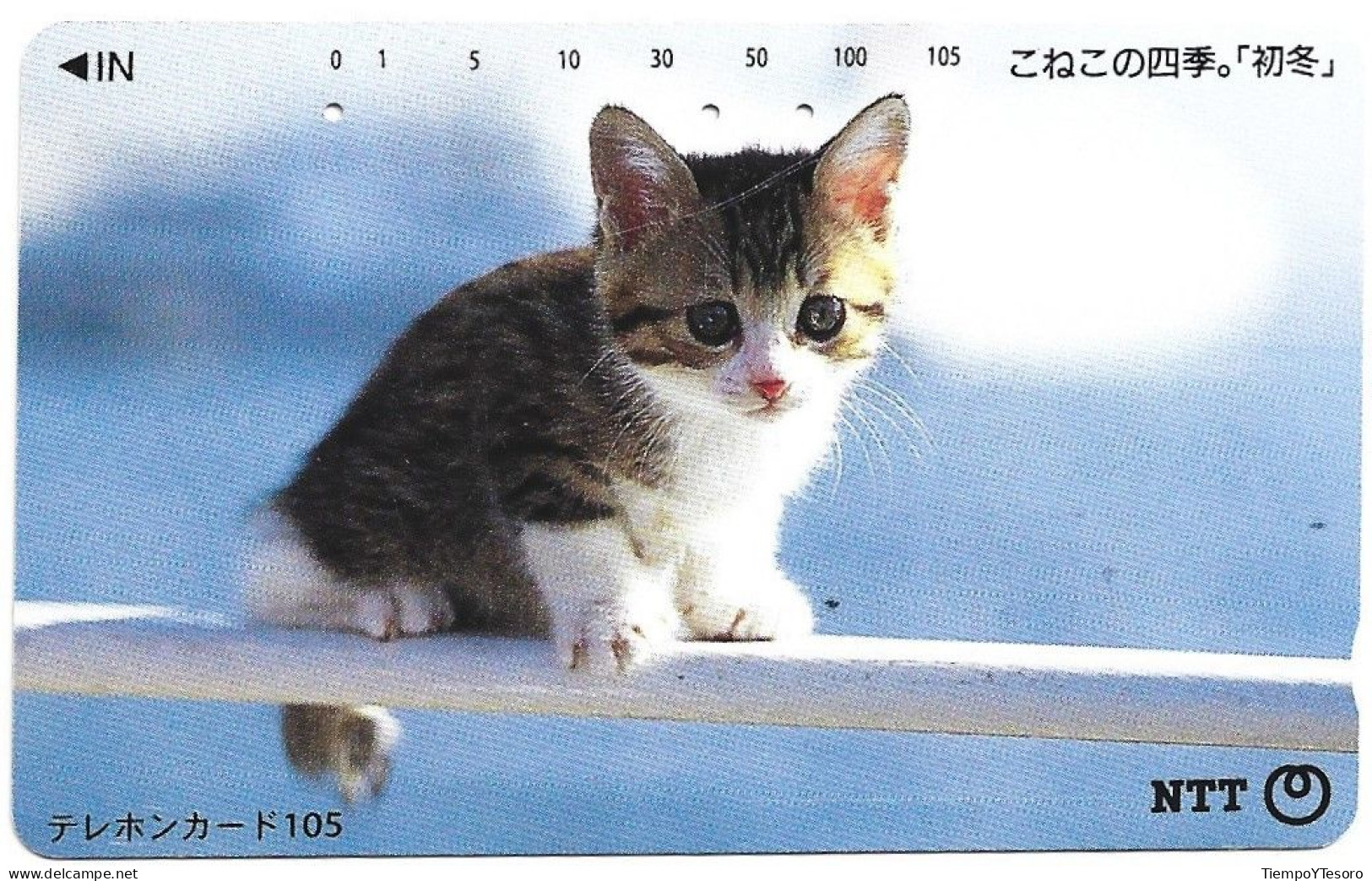 Phonecard - Japan, Kittens 8, N°1164 - Collezioni