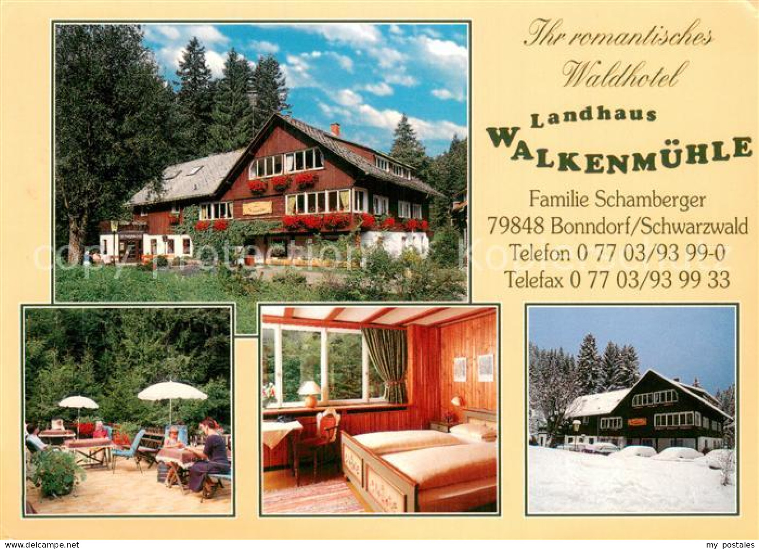 73776026 Bonndorf Schwarzwald Landhaus Walkenmuehle Terrasse Gaestezimmer Bonndo - Bonndorf