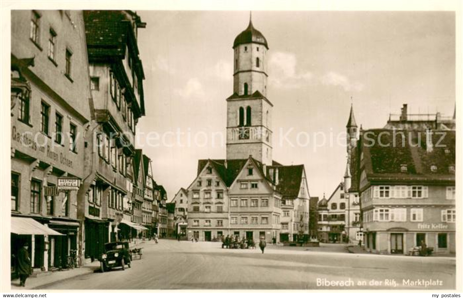 73775767 Biberach Riss Marktplatz Biberach Riss - Biberach