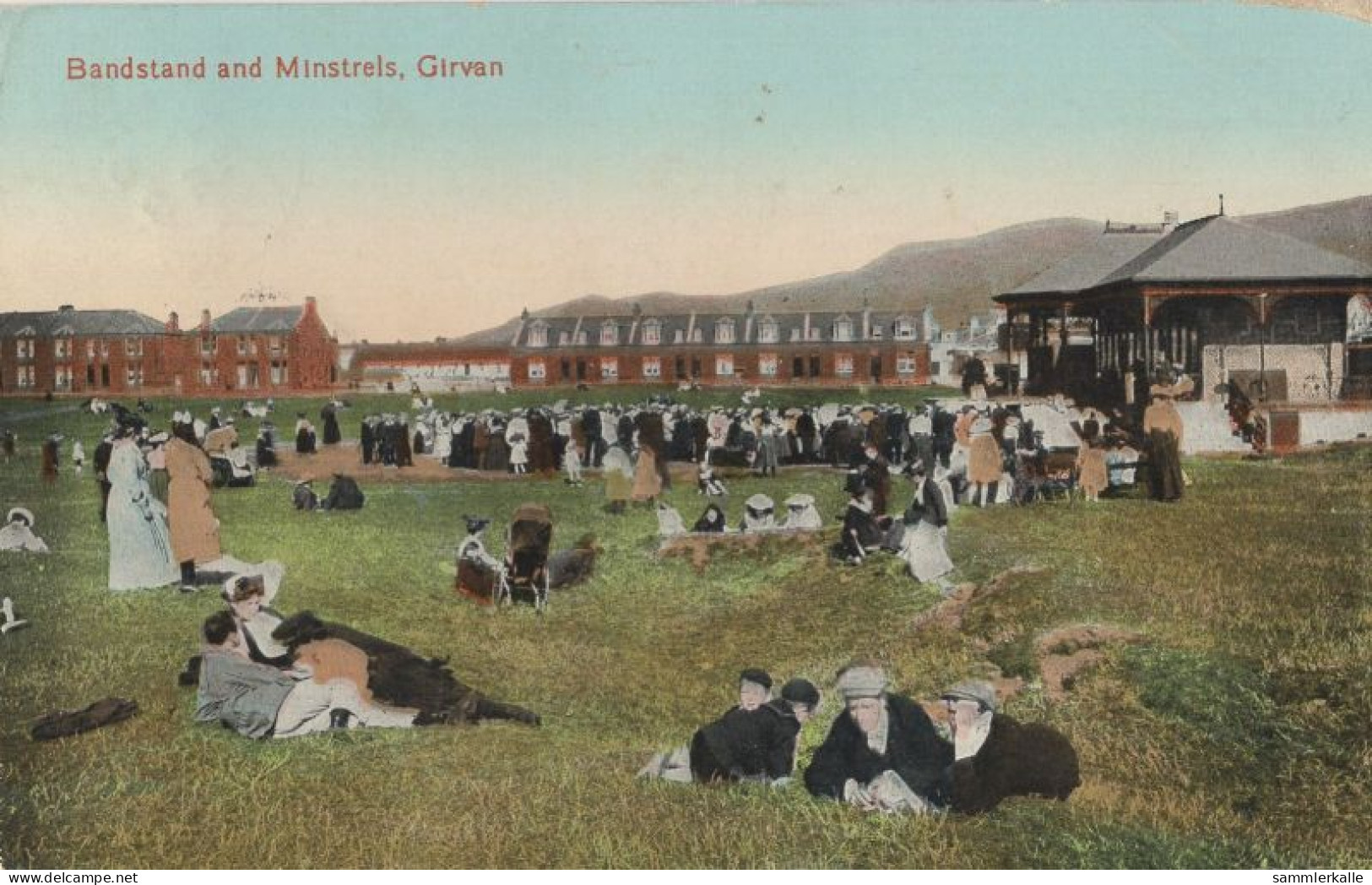 136409 - Girvan - Grossbritannien - Bandstand And Minstrels - Ayrshire