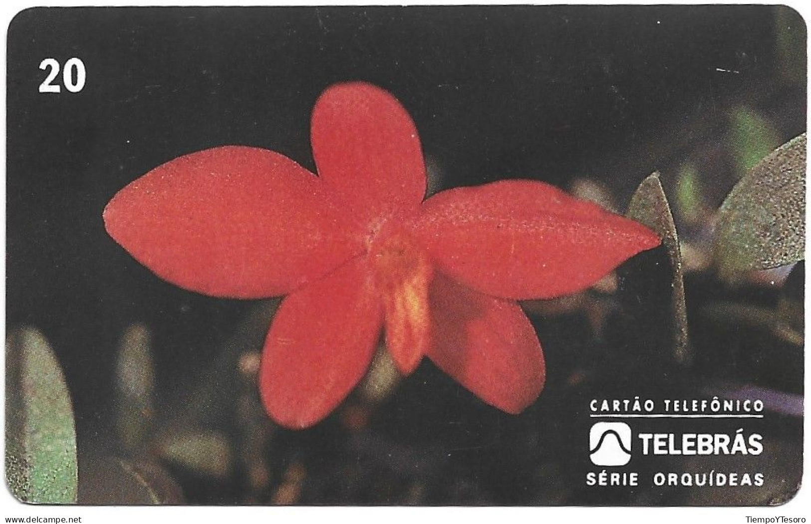 Phonecard - Brazil, Orchids 3, N°1179 - Verzamelingen