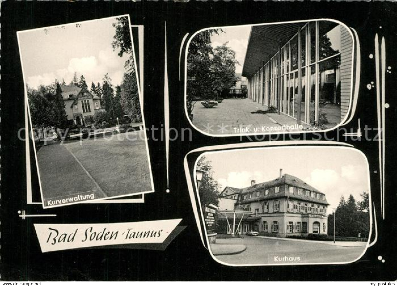 73255363 Bad Soden Taunus Kurverwaltung Trink Und Konzerthalle Kurhaus Bad Soden - Bad Soden