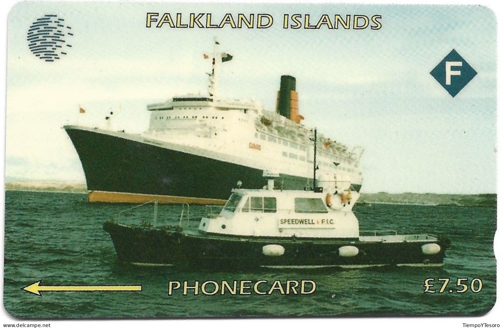 Phonecard - England, Falkland Islands, N°1197 - Collections