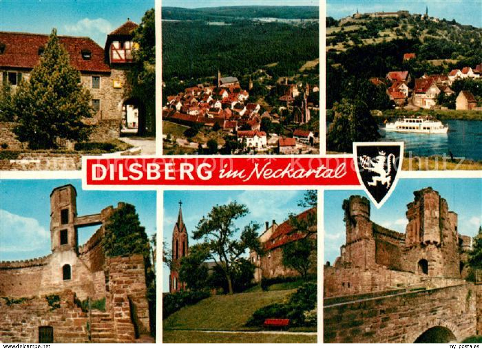 73254019 Dilsberg Burgfeste Panoramen Dilsberg - Neckargemuend