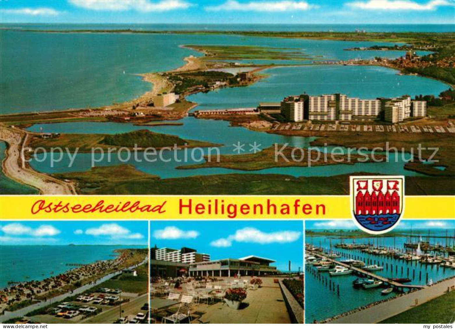 73248970 Heiligenhafen Ostseebad Hafen Hotelanlagen Restaurant Strand Fliegerauf - Heiligenhafen