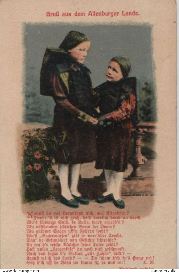 94261 - Altenburg - Altenburger Land, Kinder In Tracht - Ca. 1920 - Altenburg