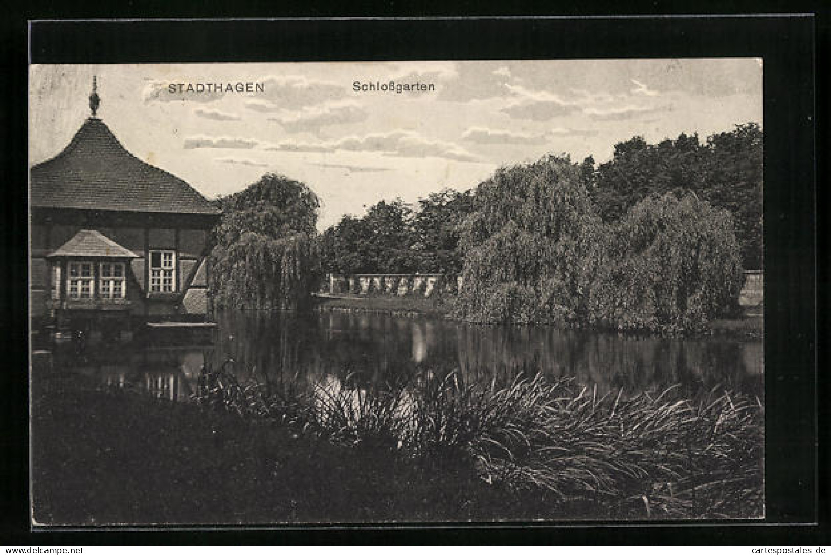 AK Stadthagen, Schlossgarten  - Stadthagen