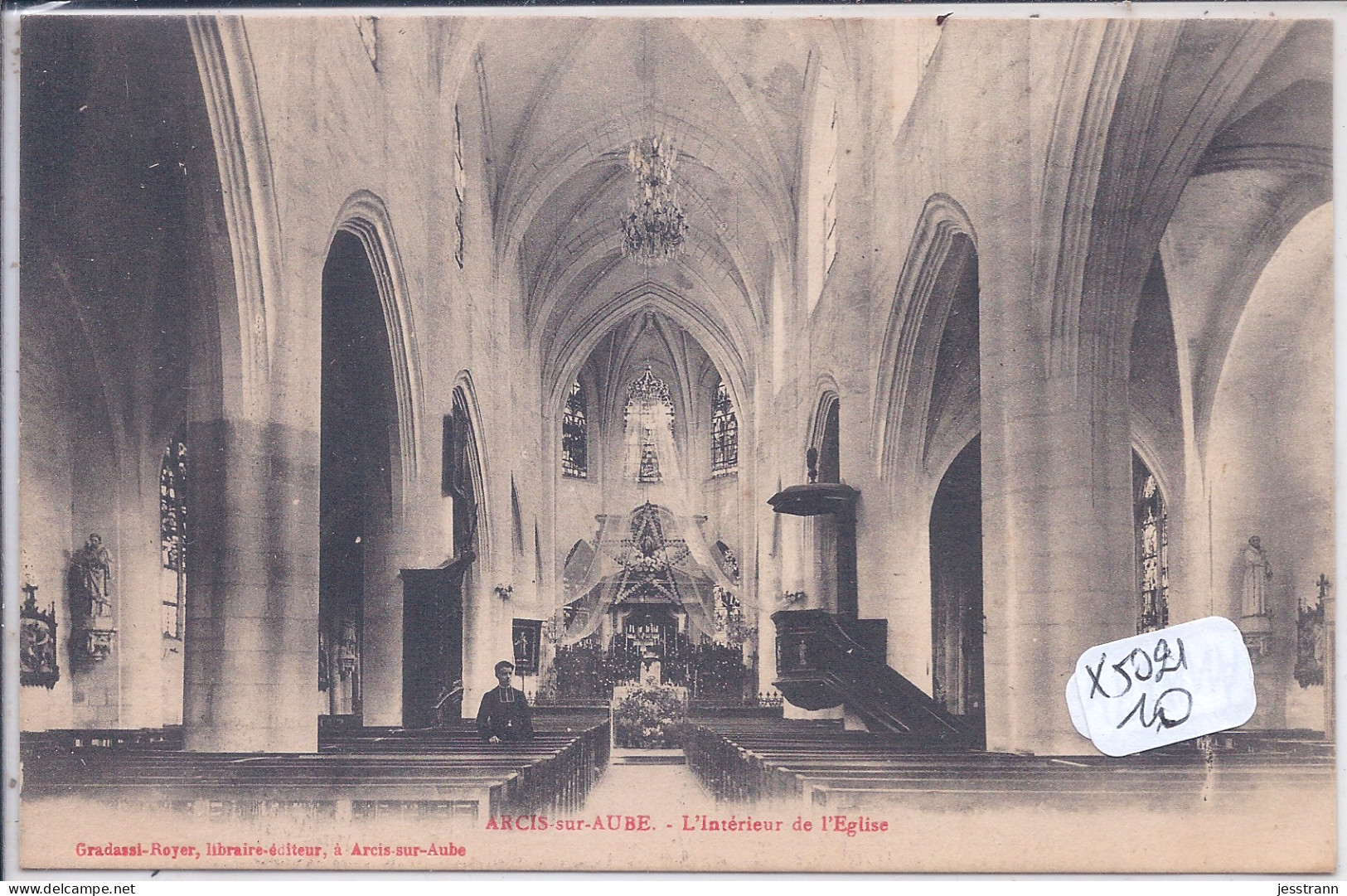 ARCIS-SUR-AUBE- L INTERIEUR DE L EGLISE - Arcis Sur Aube