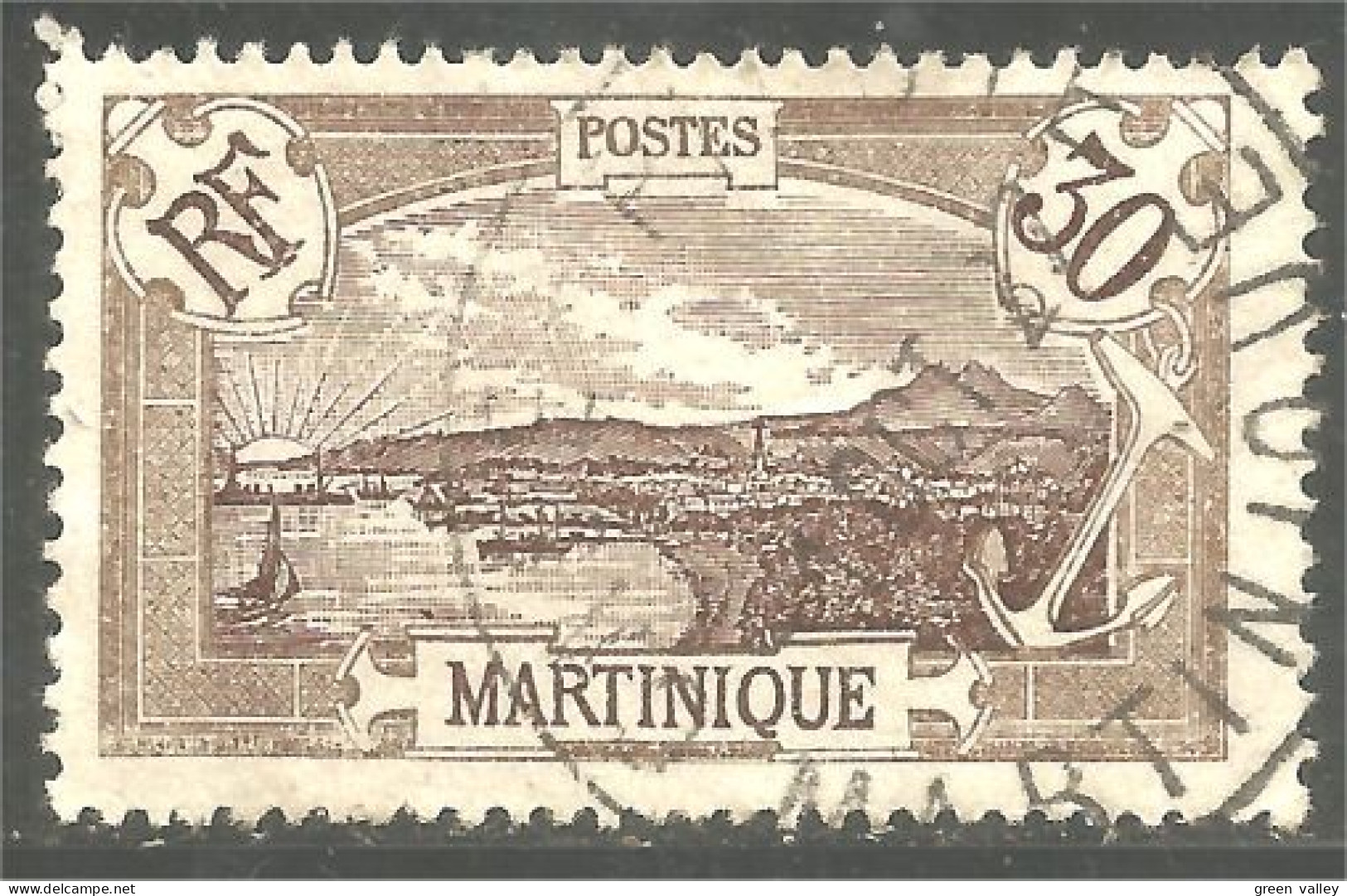XW01-2725 Martinique Fort De France - Used Stamps