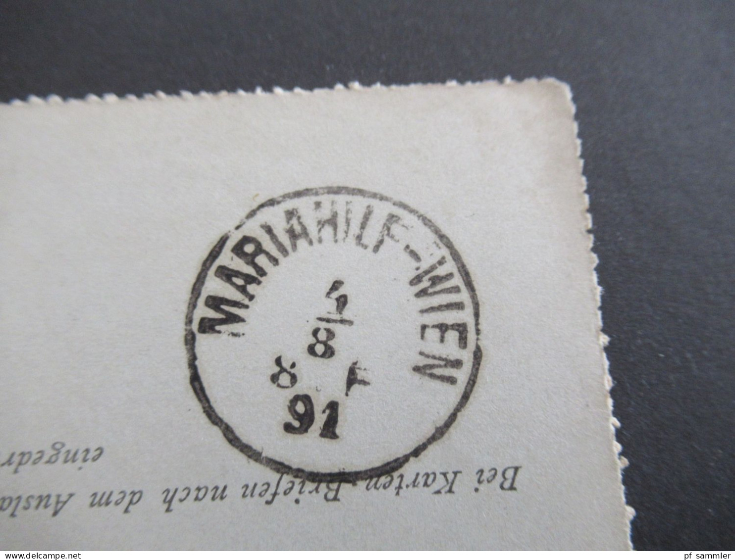 Österreich / Tschechien 1905 Kartenbrief Mit Stempel Brux Nach Postelberg Heute Postoloprty Mit K1 Ank. Stempel - Carte-Lettere