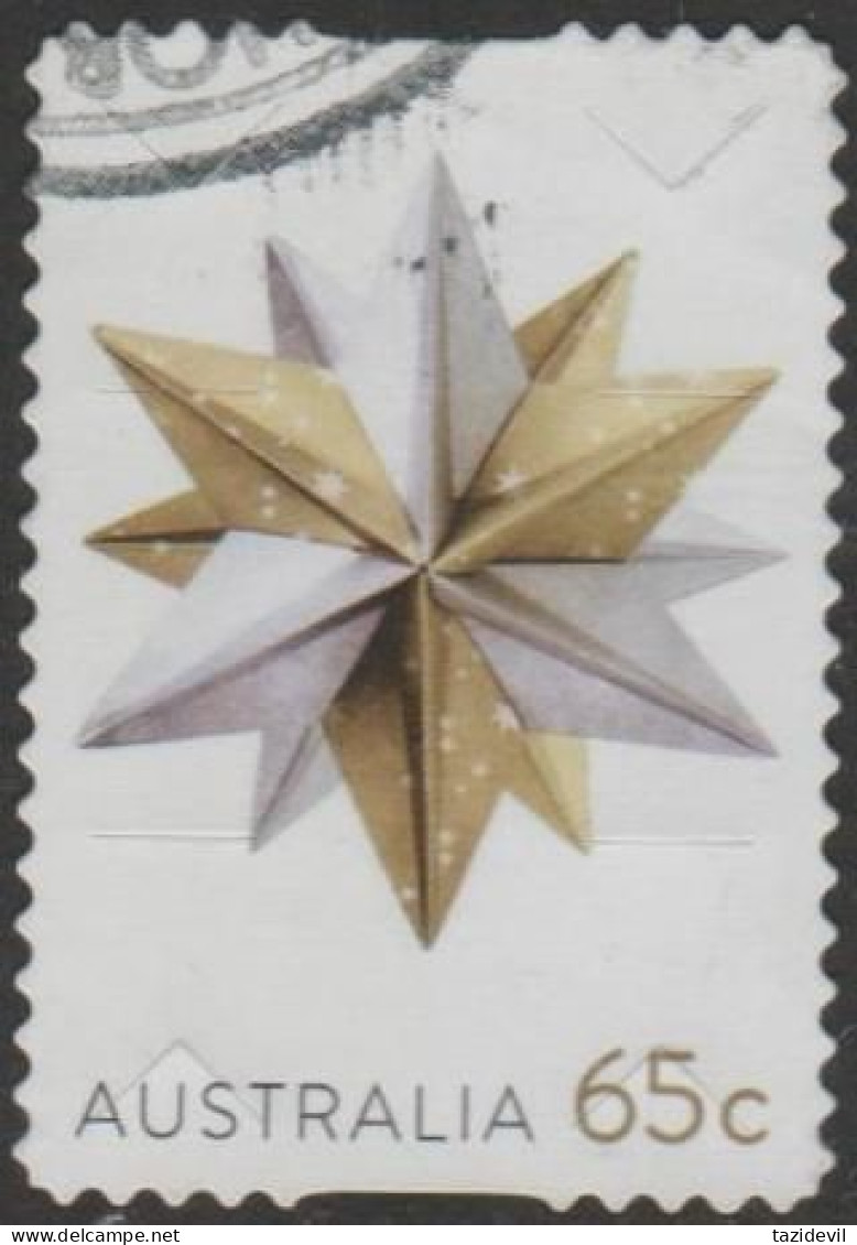 AUSTRALIA - DIE-CUT - USED - 2019 65c Secular Christmas - Star - Used Stamps