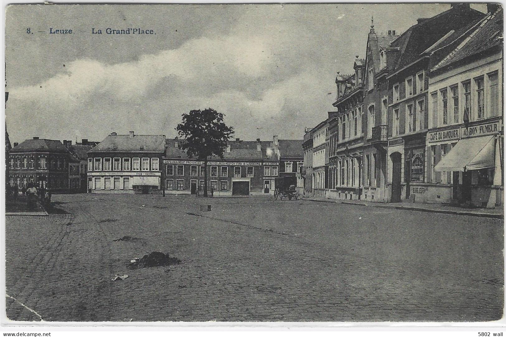 LEUZE : La Grand-Place - 1912 - Leuze-en-Hainaut
