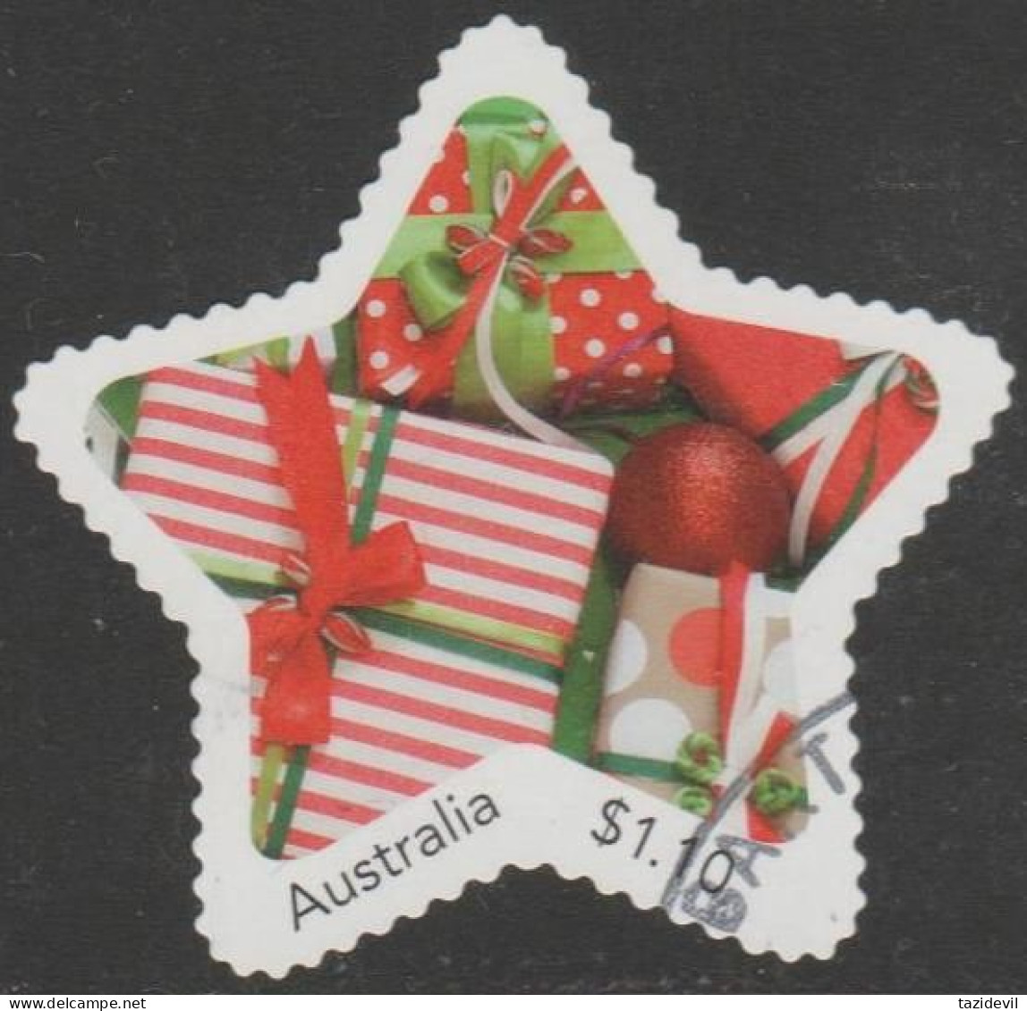 AUSTRALIA - DIE-CUT - USED - 2020 $1.10 "MyStamps" - Star - Oblitérés