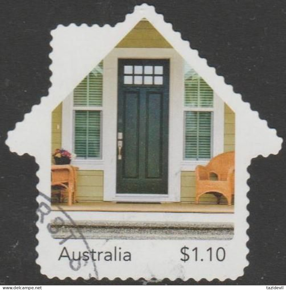 AUSTRALIA - DIE-CUT - USED - 2020 $1.10 "MyStamps" - New Home - Usati
