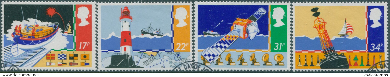 Great Britain 1985 SG1286-1289 QEII Safety At Sea Set FU - Unclassified