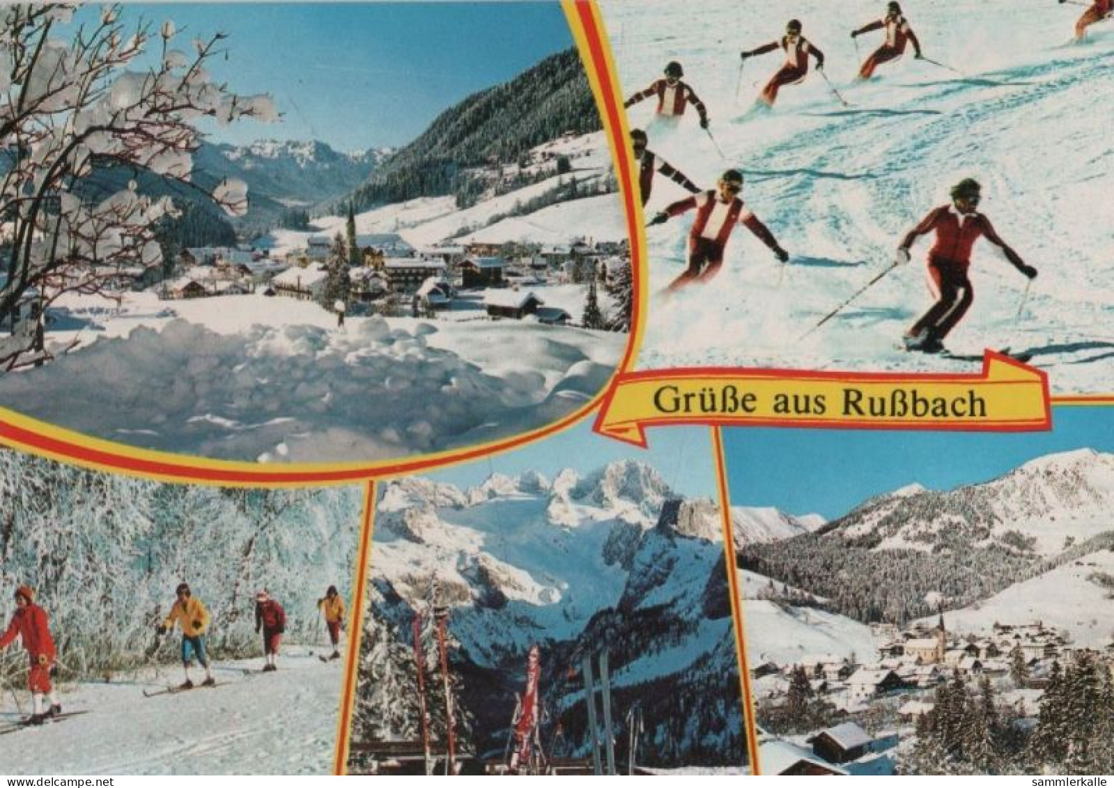 65705 - Österreich - Russbach - Skiparadies - Ca. 1975 - Abtenau