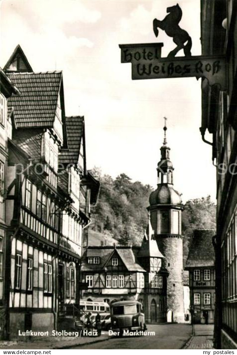 73240414 Stolberg Harz Marktturm Stolberg Harz - Stolberg (Harz)