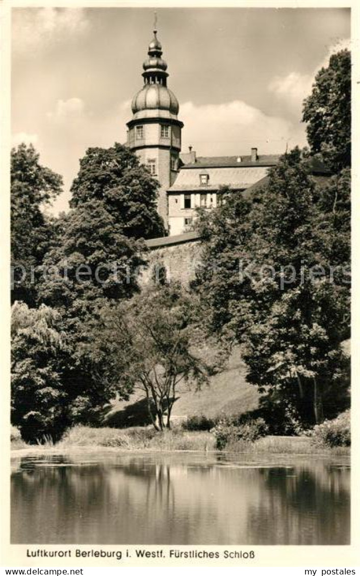 73240362 Berleburg Bad Fuerstliches Schloss Berleburg Bad - Bad Berleburg