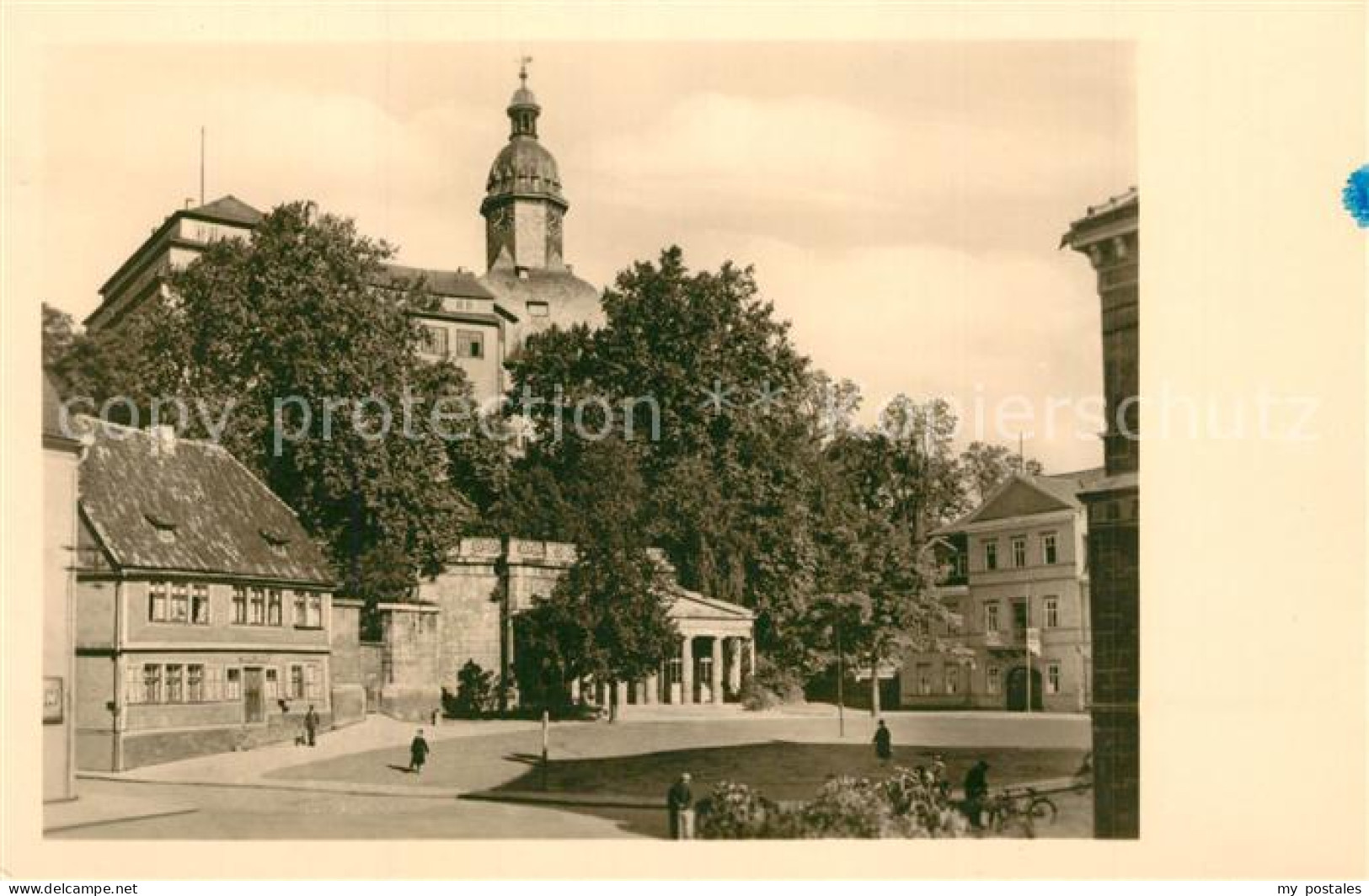 73240321 Sondershausen Thueringen Markt Schloss Sondershausen Thueringen - Sondershausen