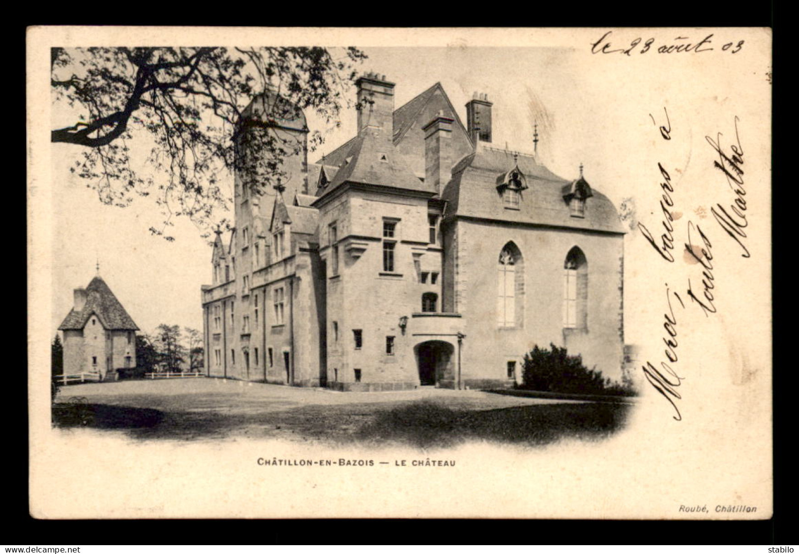 58 - CHATILLON-EN-BAZOIS - LE CHATEAU - Chatillon En Bazois