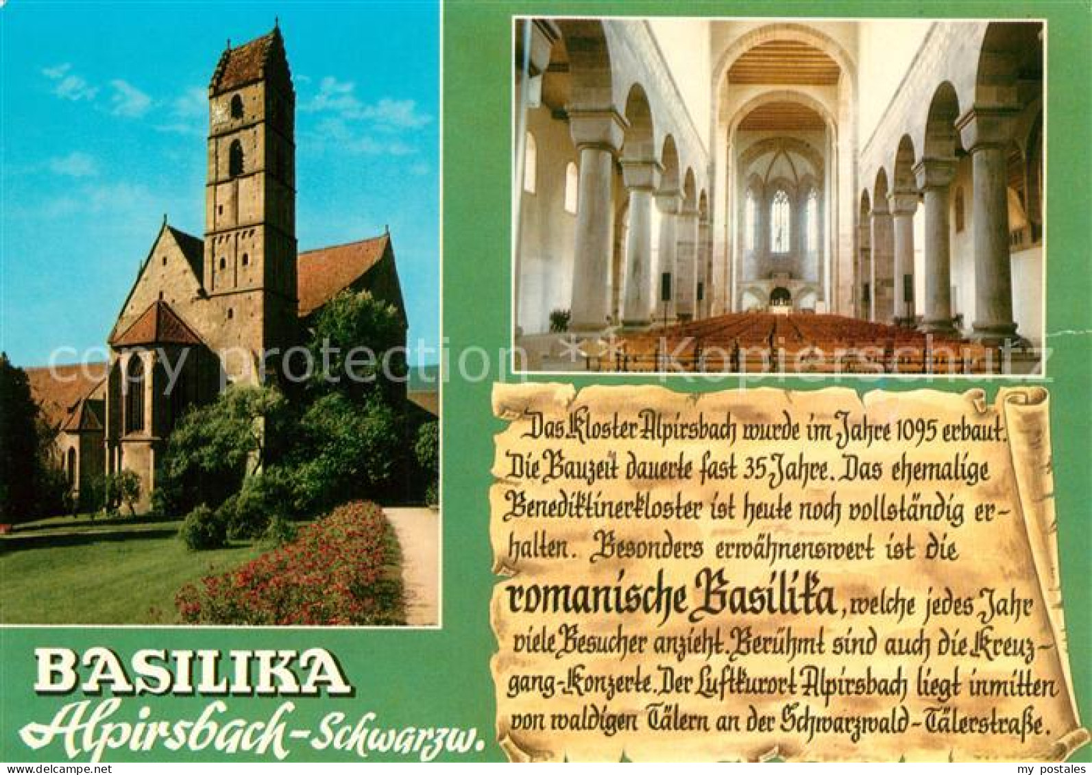 73239872 Alpirsbach Kloster Romanische Basilika Alpirsbach - Alpirsbach