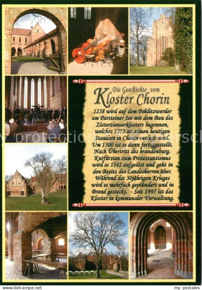 73239858 Chorin Kloster Chronik Chorin - Chorin