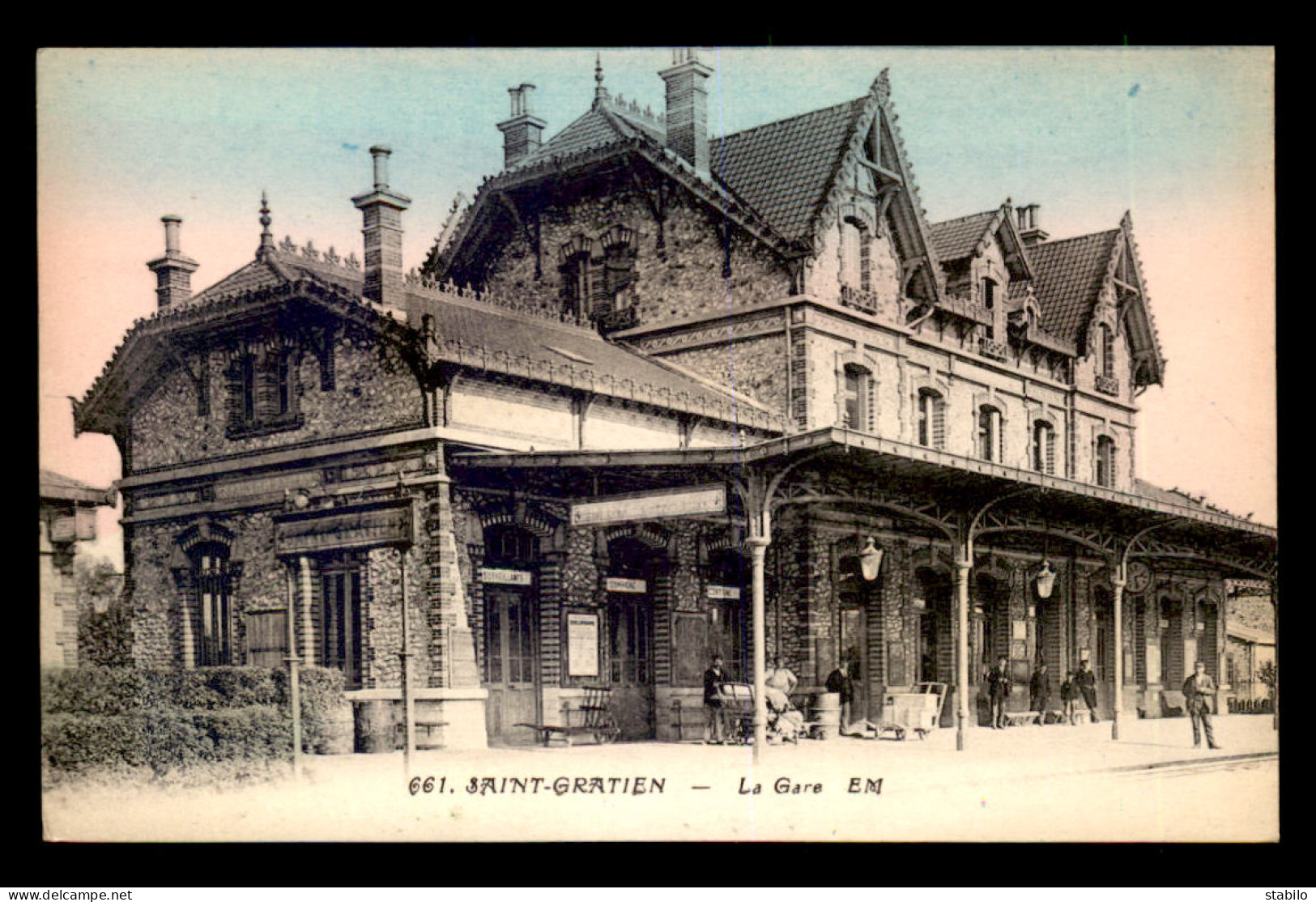 95 - SAINT-GRATIEN - LA GARE DE CHEMIN DE FER - Saint Gratien