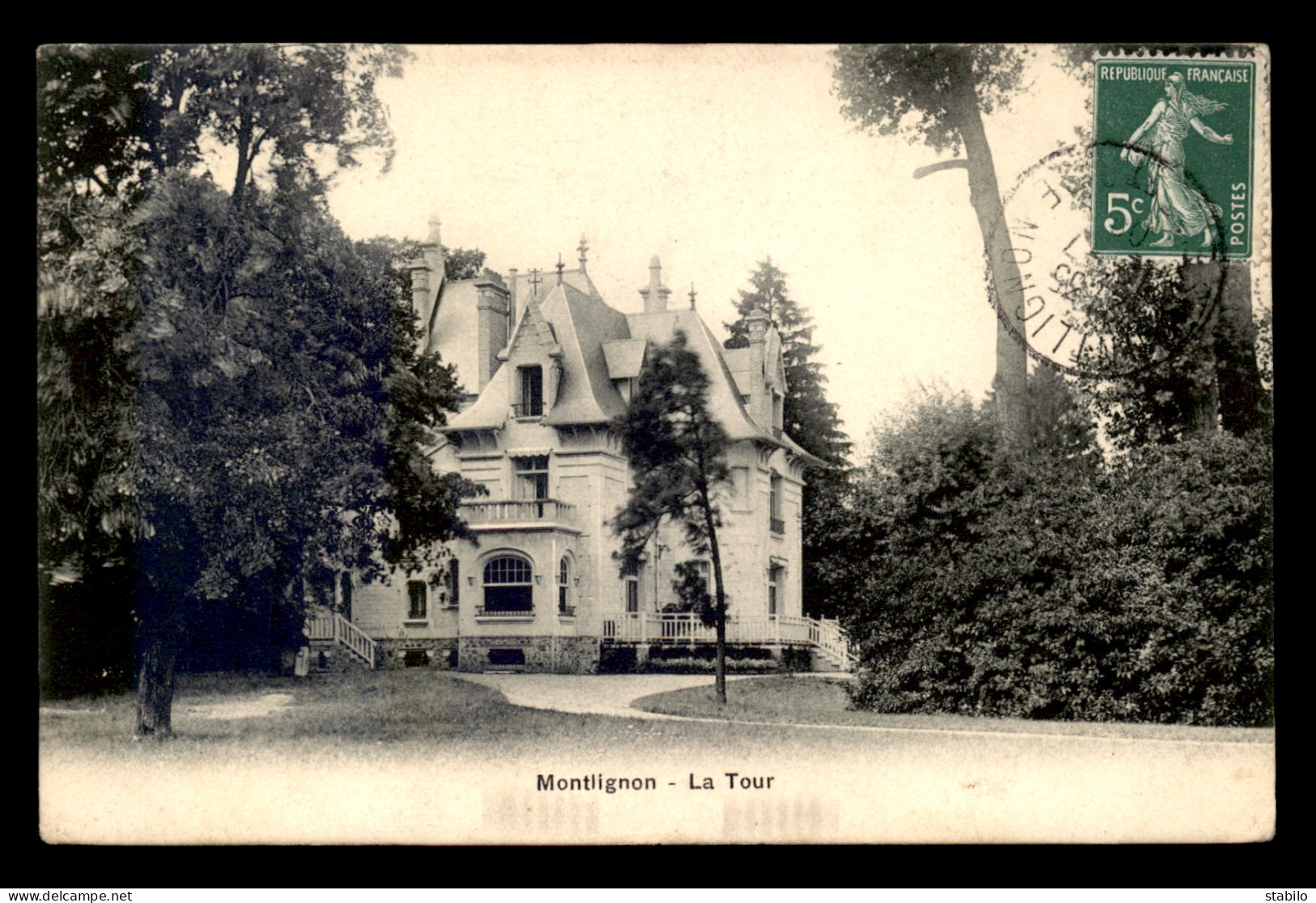 95 - MONTLIGNON - LA TOUR - CHATEAU - Montlignon