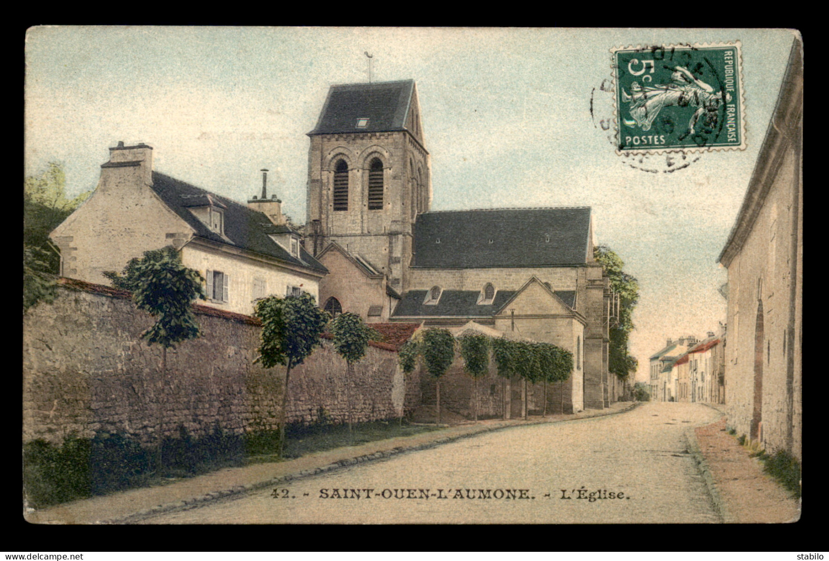 95 - ST-OUEN-L'AUMONE - L'EGLISE - Saint-Ouen-l'Aumône