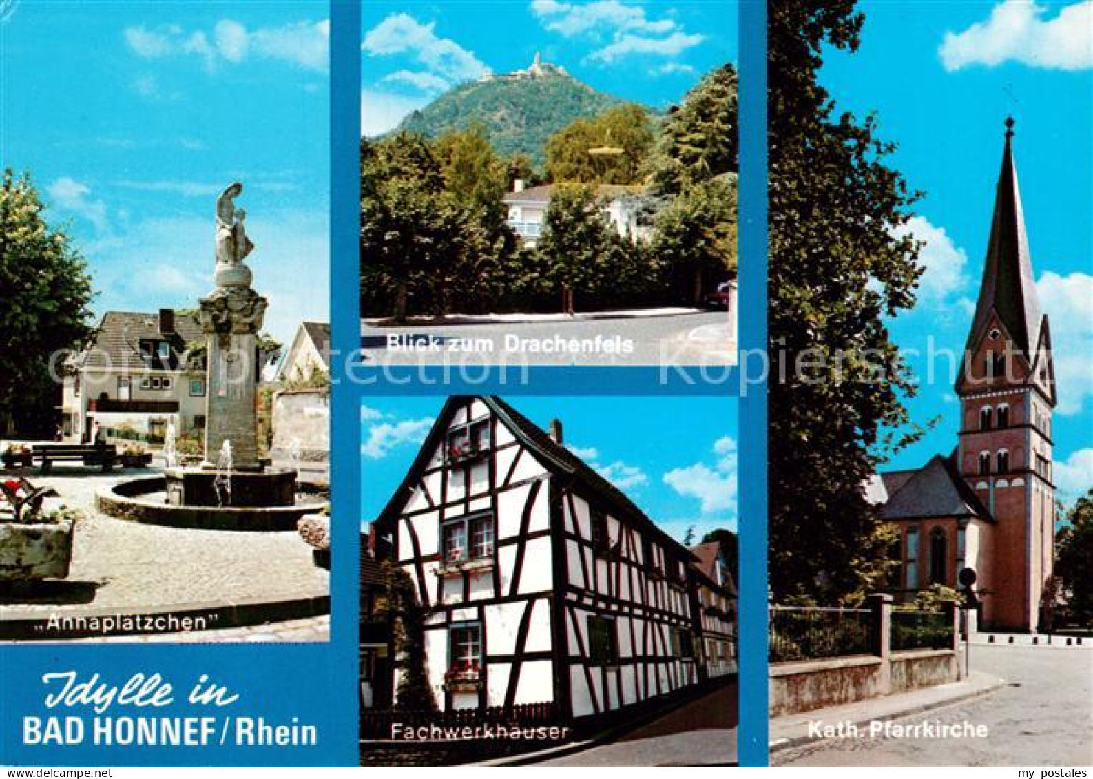 73239034 Bad Honnef Annaplaetzchen Katholische Pfarrkirche Drachenfels Bad Honne - Bad Honnef