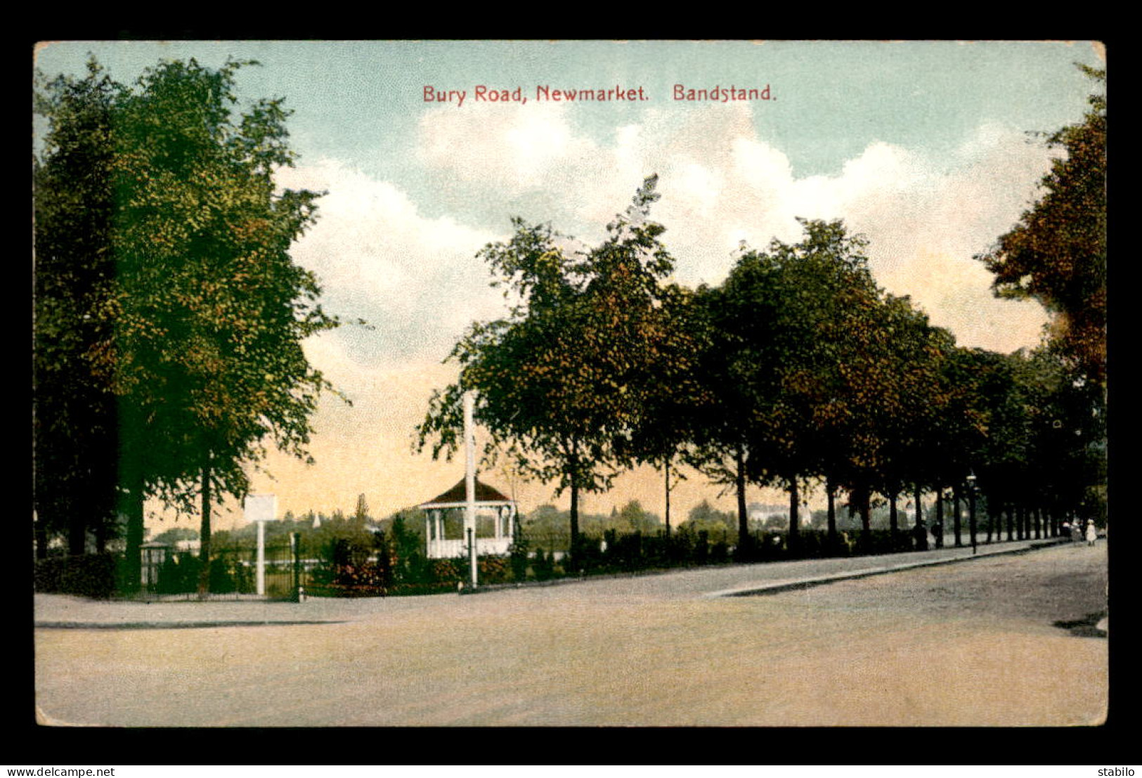 ROYAUME-UNI - ANGLETERRE - BANDSTAND - BURY ROAD NEWMARKET - Other & Unclassified