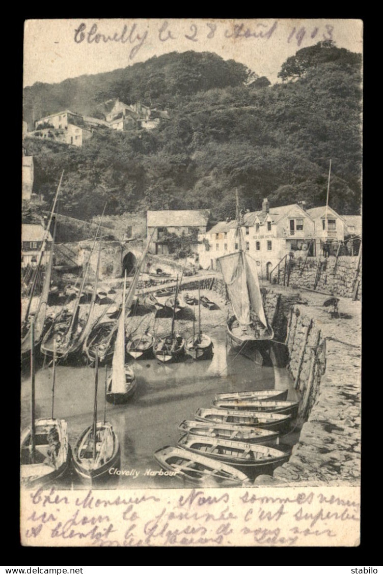 ROYAUME-UNI - ANGLETERRE - CLOVELLY - HARBOUR - Clovelly