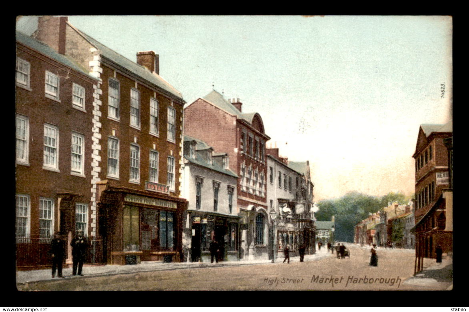 ROYAUME-UNI - ANGLETERRE - MARKET HARBOROUGH - HIGH STREET - Other & Unclassified