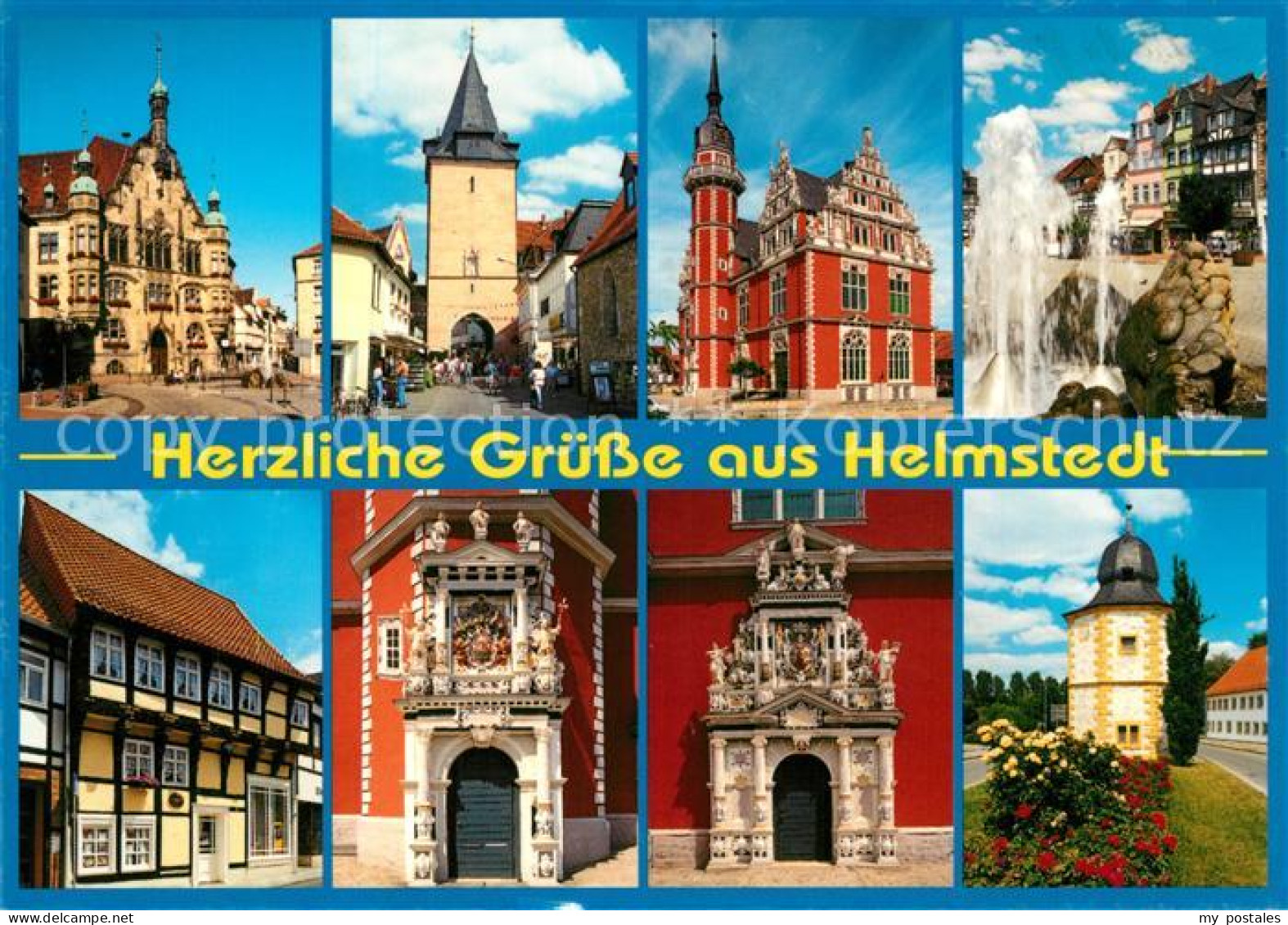 73238608 Helmstedt Rathaus Doppelkapelle Marktplatz Brunnentheater Helmstedt - Helmstedt