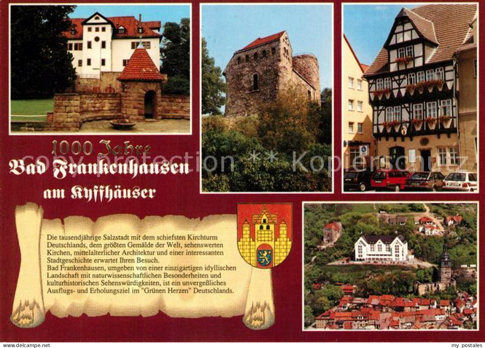 73238503 Bad Frankenhausen Schloss Burg Panorama Chronik Bad Frankenhausen - Bad Frankenhausen