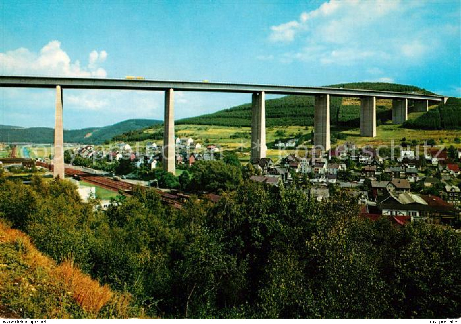 73238435 Siegen Westfalen Siegtal Autobahnbruecke Siegen Westfalen - Siegen