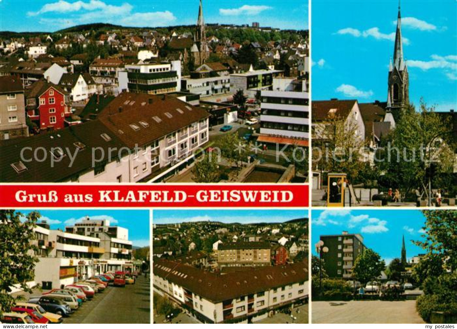 73238425 Geisweid Klafeld Stadtqansichten Kirche Geisweid - Siegen