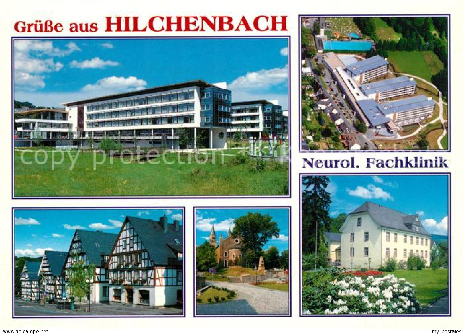 73238396 Hilchenbach Siegerland Neurologische Fachklinik Fachwerkhaeuser Hilchen - Hilchenbach