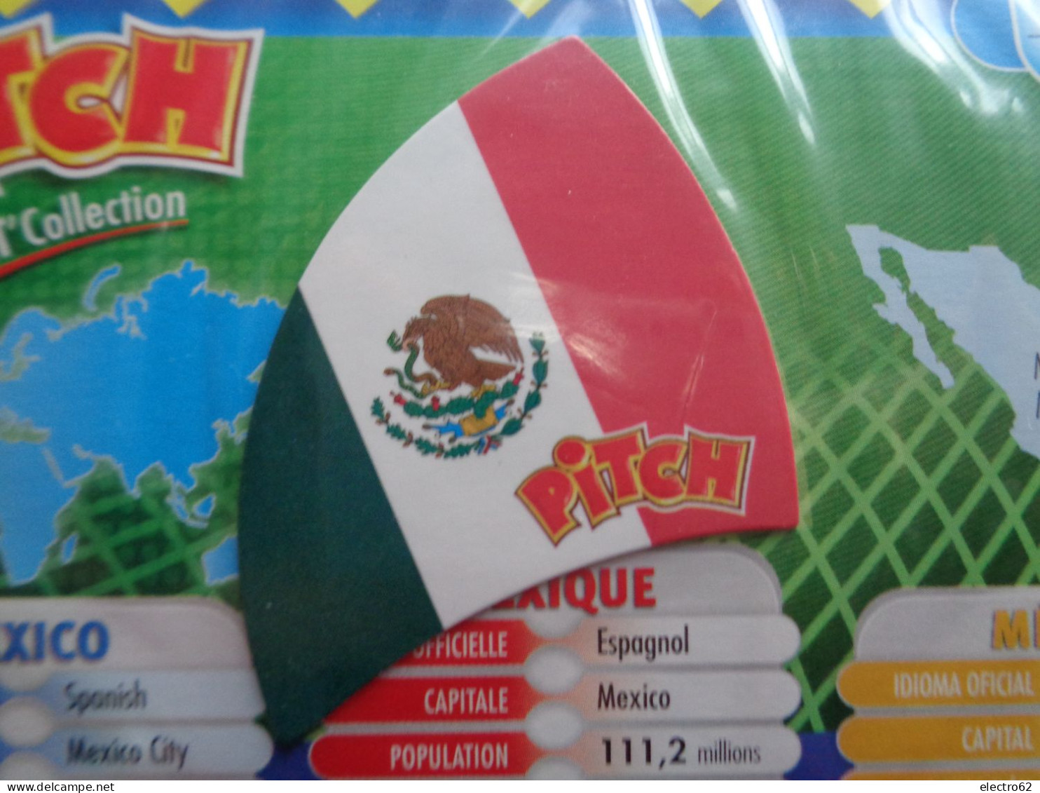 Magnet Pasquier Pitch Drapeau Mexique Mexico México Messico Flag Flags Drapeaux Bandiera Bandiere Bandera Banderas - Toerisme