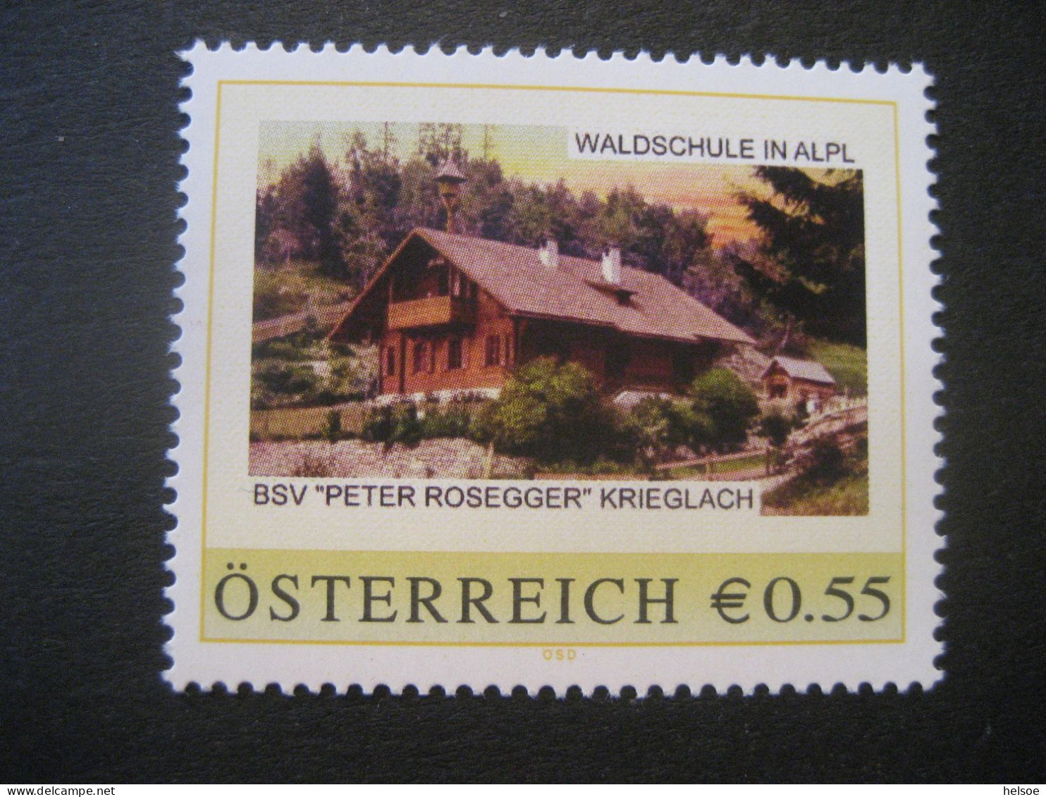 Österreich- PM Krieglach 8002877, Waldschule Alpl ** Ungebraucht - Timbres Personnalisés