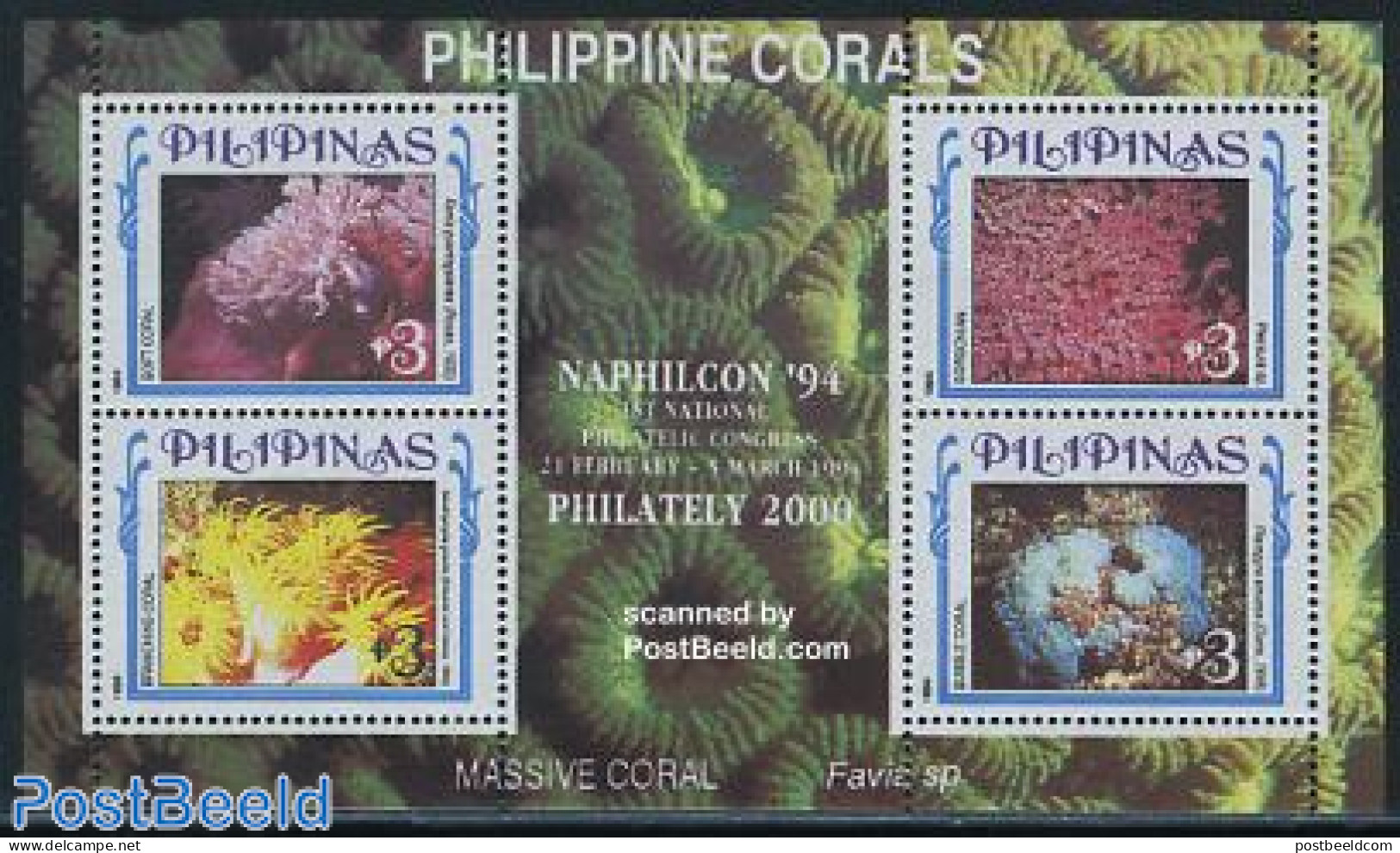 Philippines 1994 Naphilcon S/s, Mint NH, Nature - Filippine