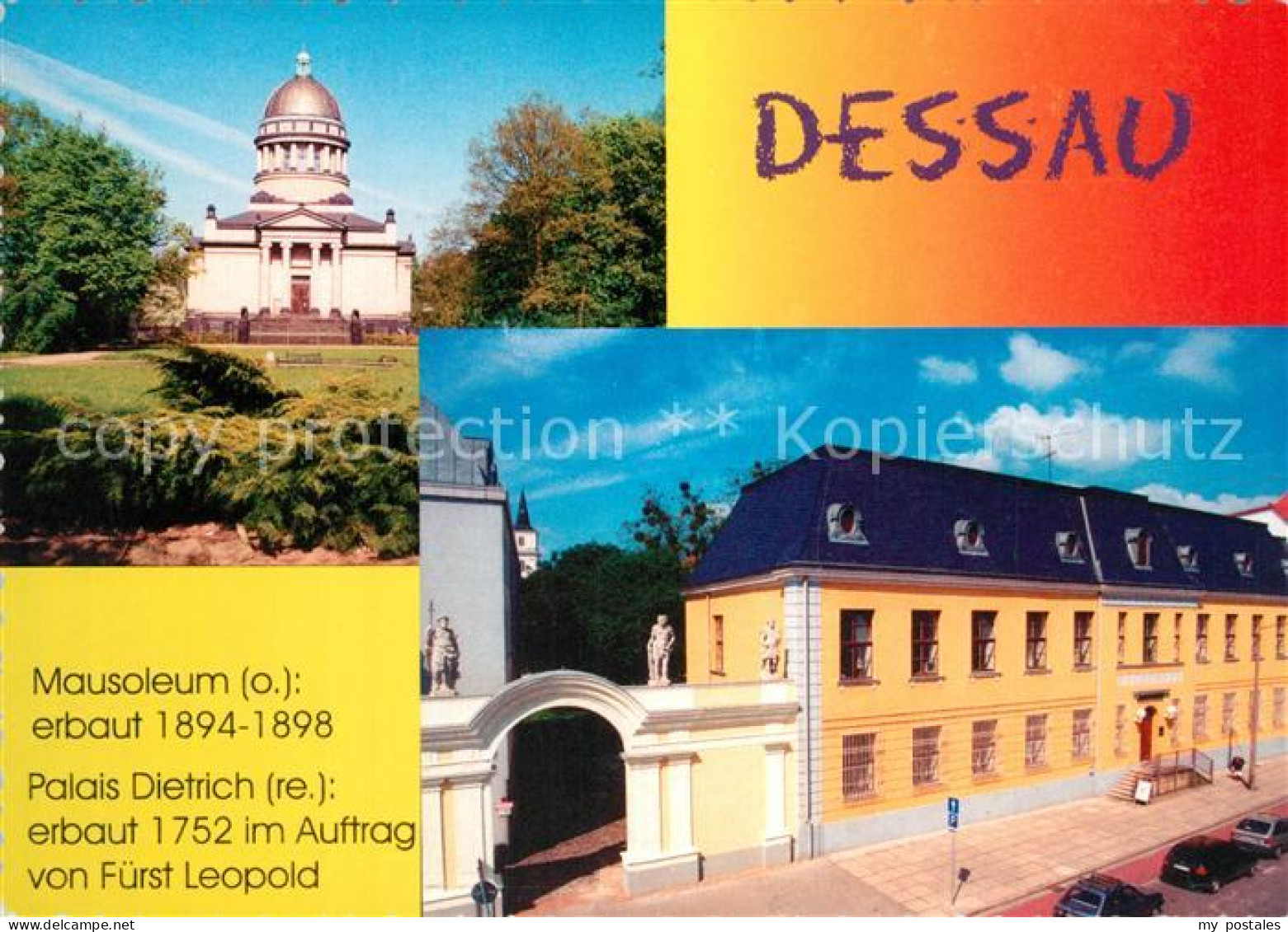 73236116 Dessau-Rosslau Mausoleum Palais Dietrich Dessau-Rosslau - Dessau