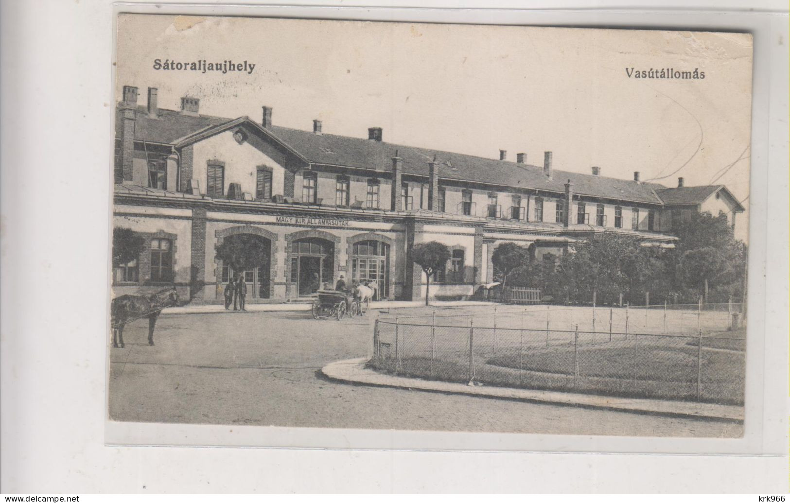 HUNGARY SATURALJAUJHELY Nice Postcard - Ungarn