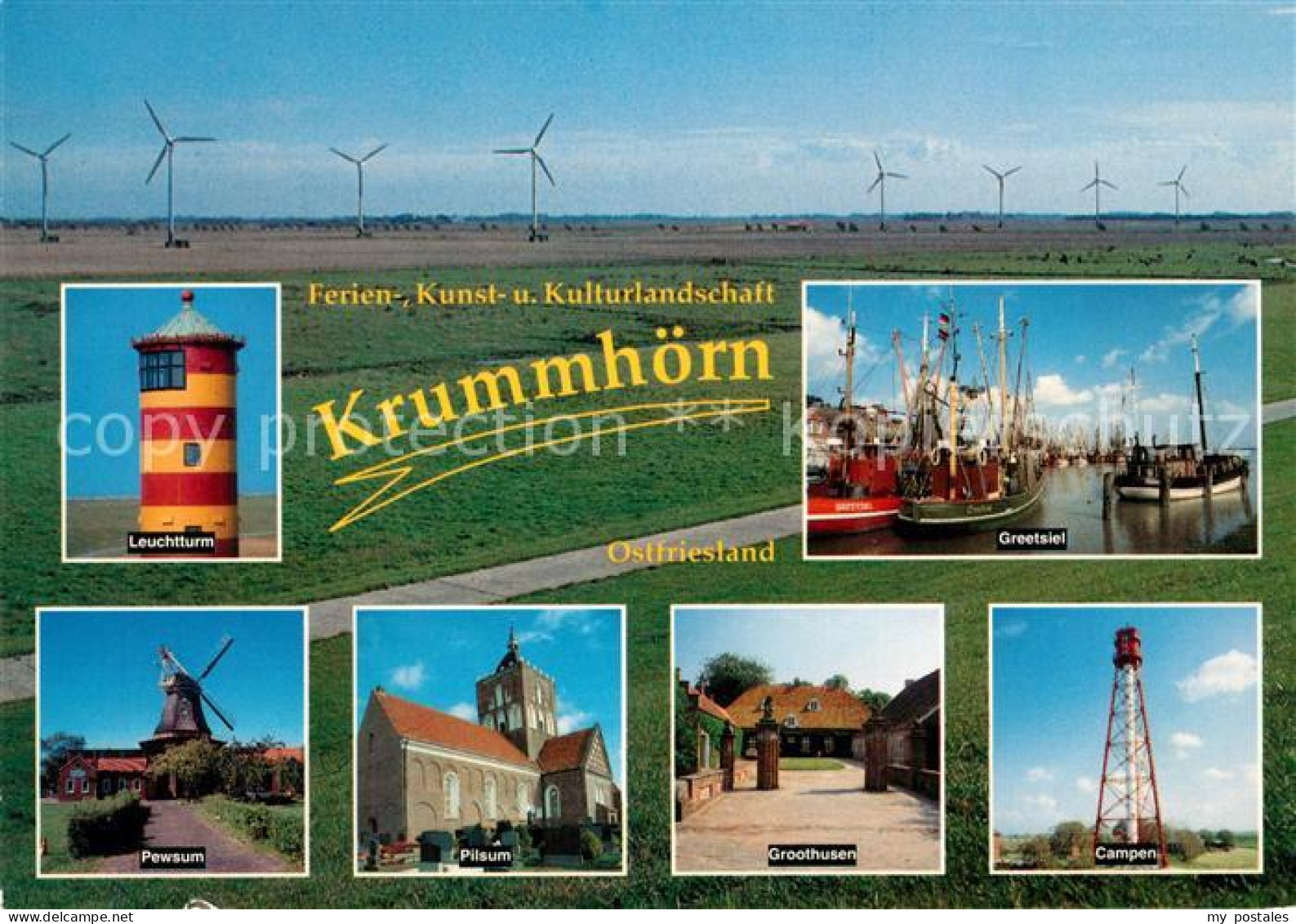 73235151 Krummhoern Leuchturm Greetsiel Pewsum Plsum Groothusen Campen Krummhoer - Krummhoern