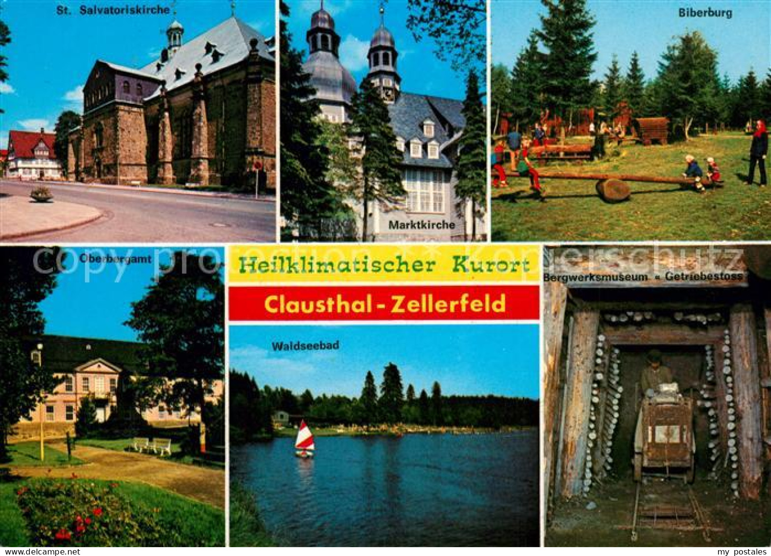 73234113 Clausthal-Zellerfeld Salvatoriskirche Biberberg Marktkirche Oberbergamt - Clausthal-Zellerfeld