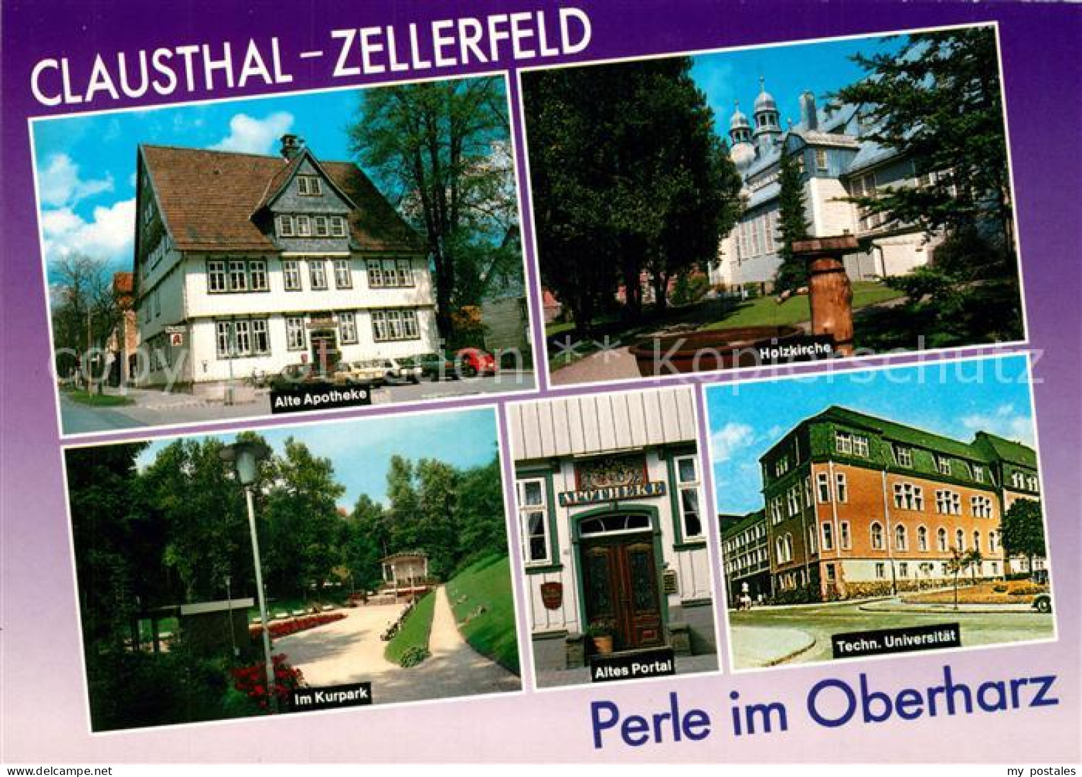 73234112 Clausthal-Zellerfeld Alte Apotheke Holzkirche Kurpark Altes Portal Tech - Clausthal-Zellerfeld