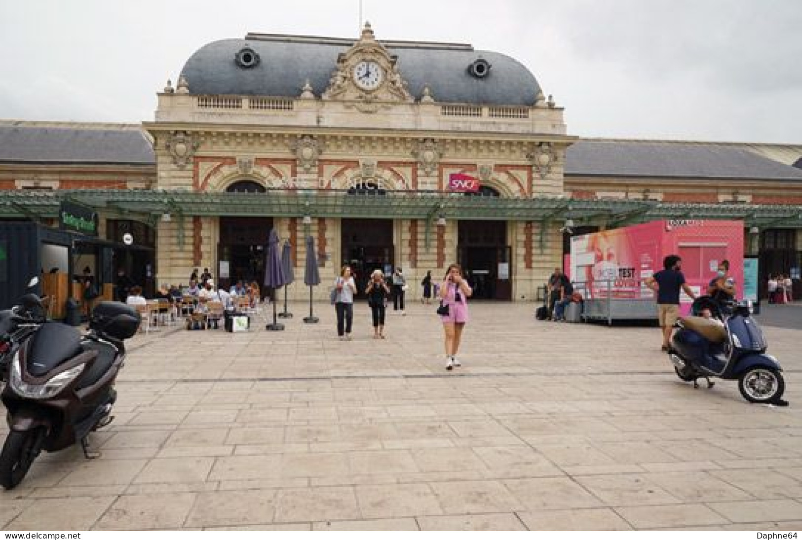 Nice  - CPM - SNCF - Gare (2CP) - Ferrocarril - Estación