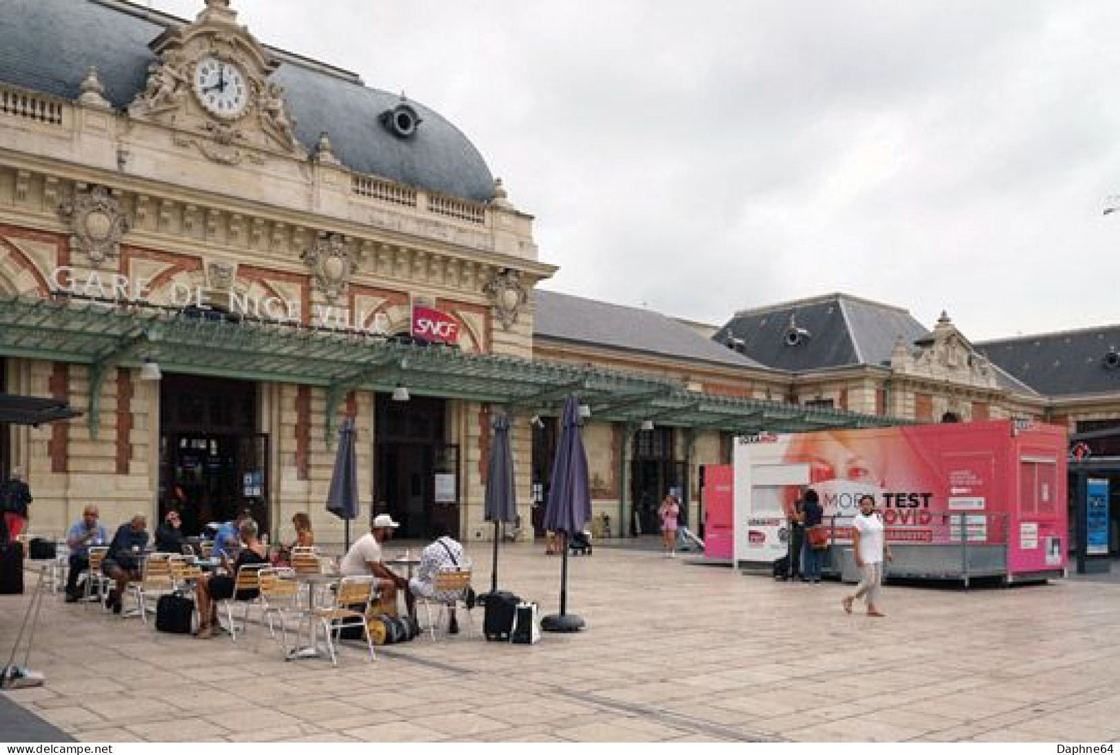 Nice  - CPM - SNCF - Gare (2CP) - Transport (rail) - Station