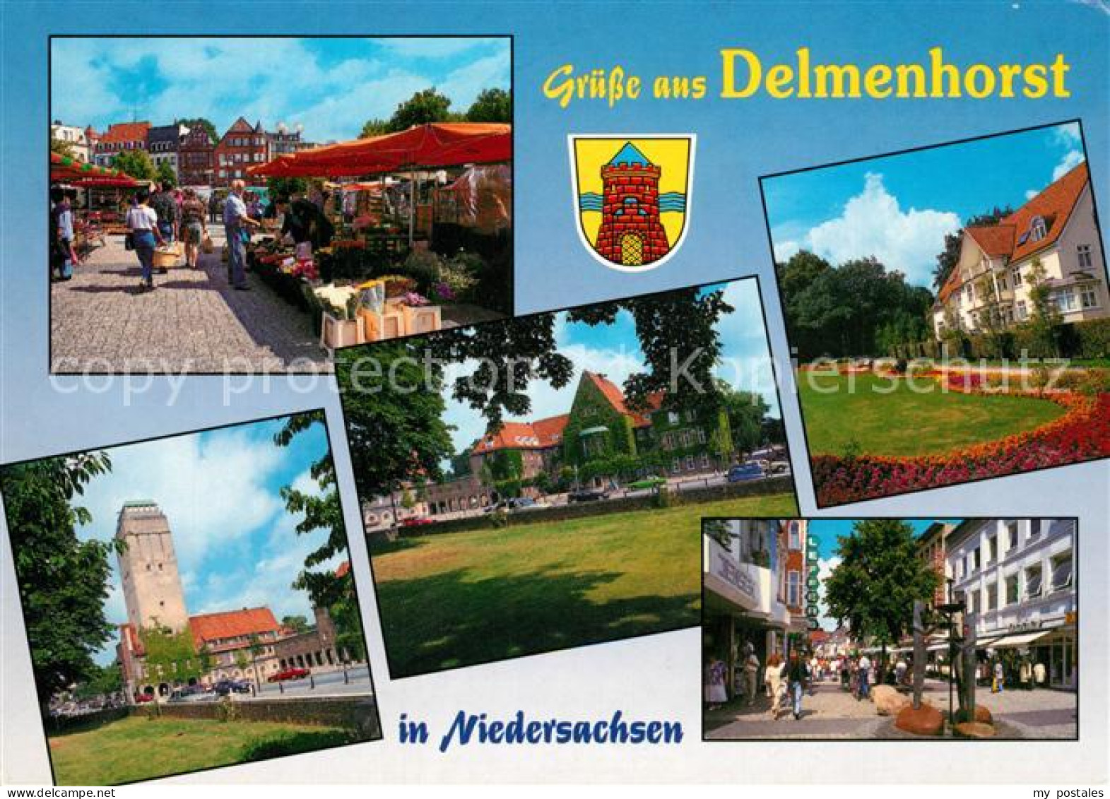 73234064 Delmenhorst Markt Park Stadtansichten Delmenhorst - Delmenhorst